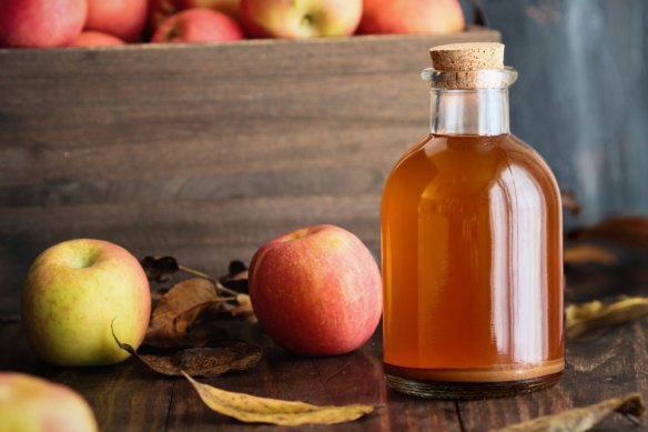 Apple cider vinegar is good for the gut.