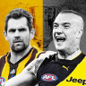Luke Hodge and Dustin Martin.