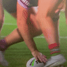 Did Ben Trbojevic knock the ball on before Clayton Faulolo scored?