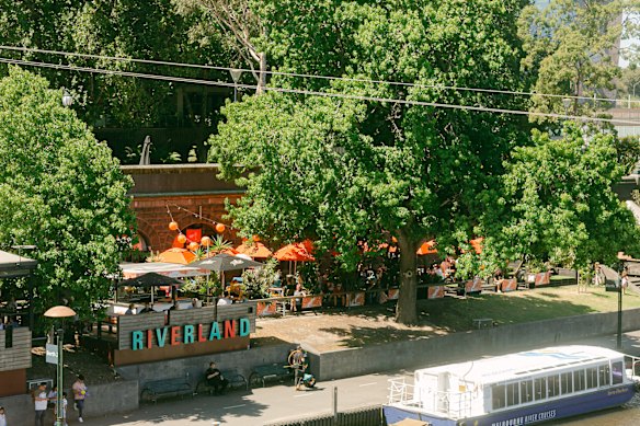 Riverland has turned orange for its Aperol AO celebrations. 