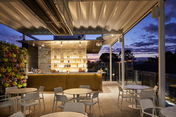 Stella rooftop in South Yarra.