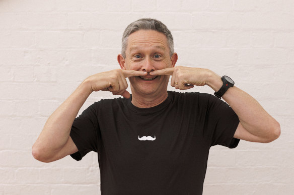 Richard Deutsch, the 56-year-old Movember chair.