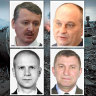 Who is on trial over the shooting down of MH17?