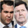 Factional players: Paul Sukkar, his older brother, federal minister Michael Sukkar and Liberal elder Kevin Andrews.