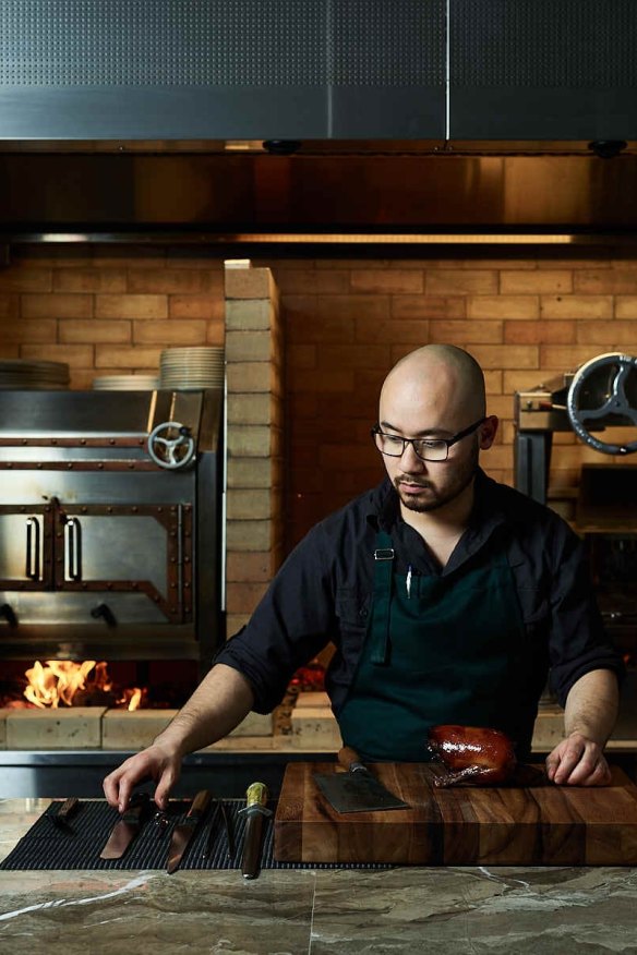 Head chef Khanh Nguyen.