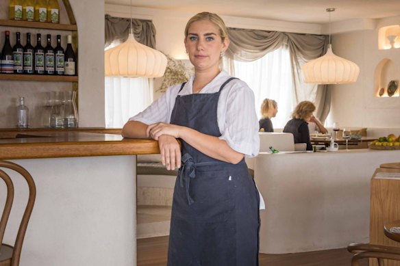 Janina Allende, chef at now-closed hatted restaurant Valentina at Merimbula.