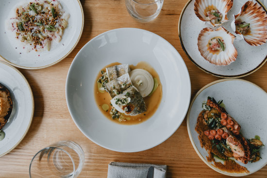 Sodafish serves seasonal, local seafood.