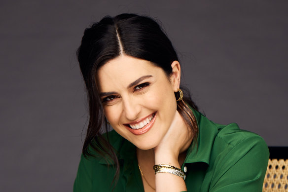 Journalist and television presenter Sarah Abo.