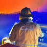 CFA and Forest Fire Management Victoria crews worked from the early hours of Wednesday morning to protect campers in Cape Otway from a bushfire.