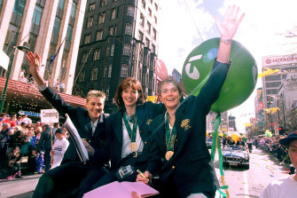 Michele Timms, Rachael Sporn and Shelley Sandie.