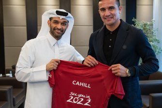 Tim Cahill has been living in Qatar as an ambassador for the World Cup.