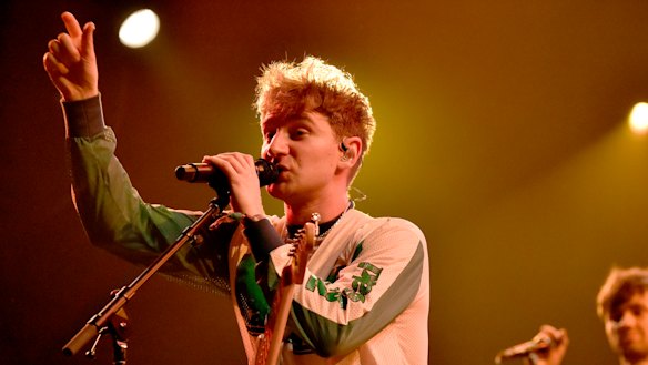 Dave Bayley of Glass Animals performing in Florida last year. 