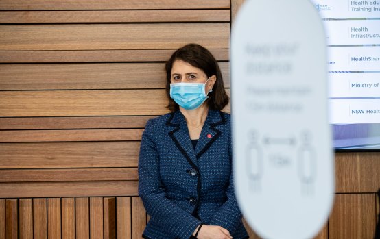 NSW Premier Gladys Berejiklian is betting the economy can recover while public health measures restrict the spread of the virus.  