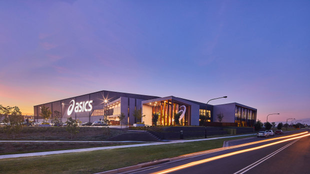 ASICS has opened its Oceania headquarters at Sydney Business Park in Marsden Park, in Sydney's north-west.