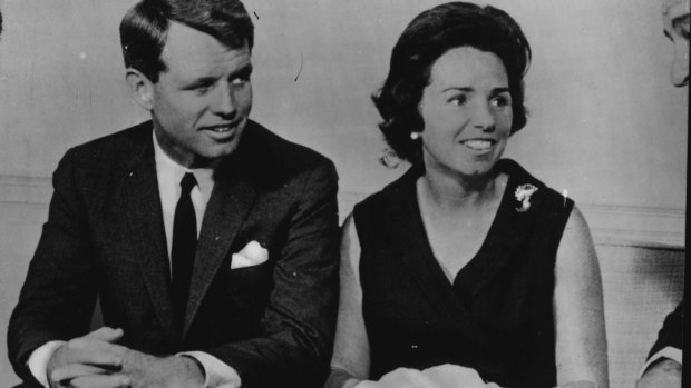 Robert Kennedy and his wife, Ethel.