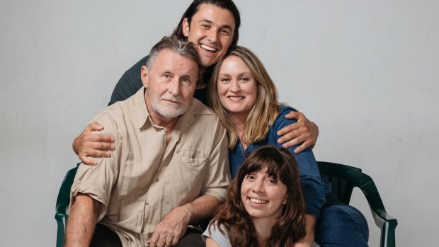 The cast of Things I Know to Be True (clockwise from left) Tony Martin, Tom Hobbs, Helen Thomson and Miranda Daughtry.
