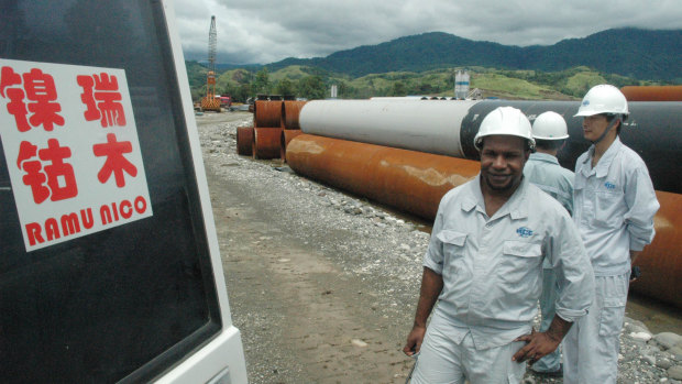 China is building its economic relationship with PNG to access its wealth of mineral and energy resources. The Metallurgical Company of China operates the Ramu nickel mine in PNG.