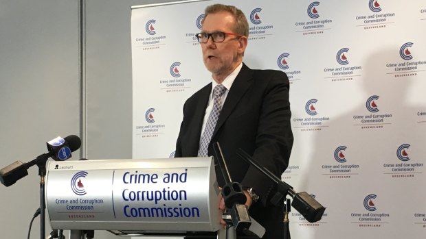 Queensland Crime and Corruption Commission chair Alan MacSporran resigned on Tuesday afternoon.