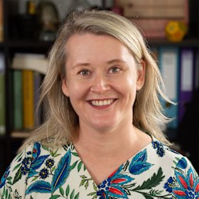 Dr Rebecca English. 