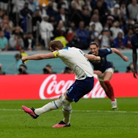 Harry Kane missed a penalty against France.