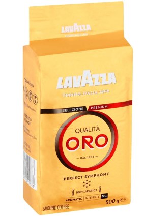 Lavazza 'oro' beans, which Vittoria says infringes its trademark.