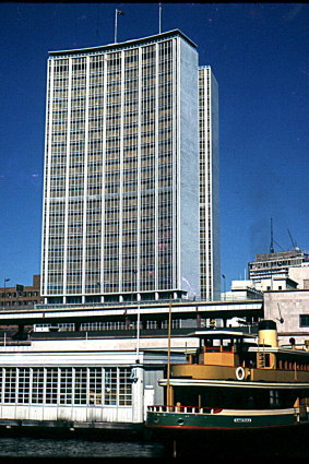 The AMP building in 1962 was the tallest structure in Sydney at the time and owned by AMP.