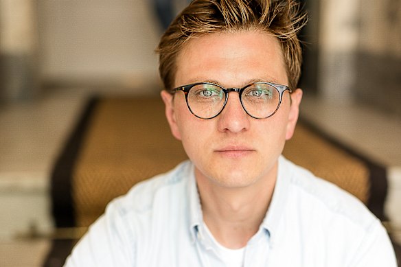 German philosopher, author and night owl Hanno Sauer.