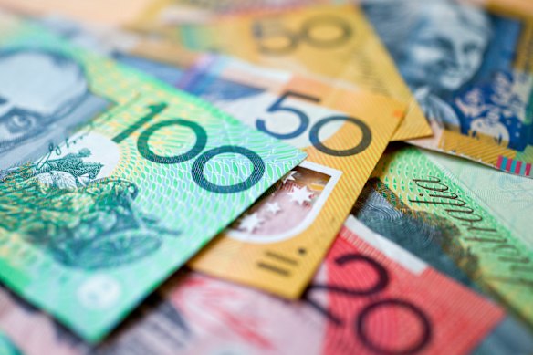 The Aussie dollar is still hovering at around five-month highs. 