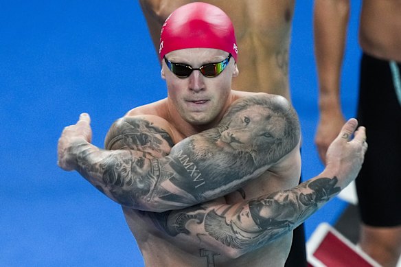 British breaststroke star Adam Peaty fell 0.02 of a second short of a third straight Olympic gold medal after testing positive to COVID.