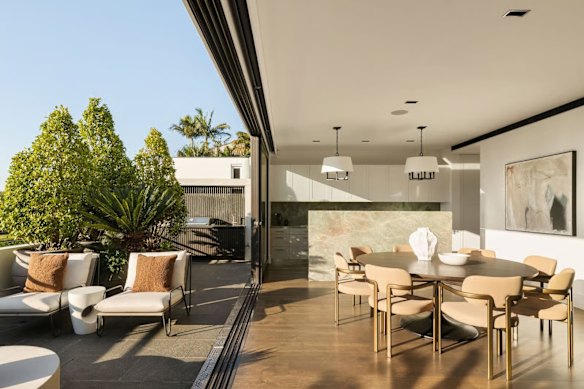 The buyers of a palatial $50 million mansion in Mosman have listed this home, their other residence in the suburb, for $17 million.