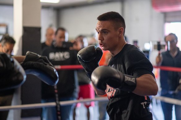 Laser focus: Tim Tszyu