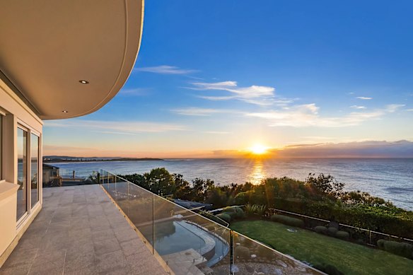 A North Curl Curl home with uninterrupted coastal views has sold for about $9 million. 