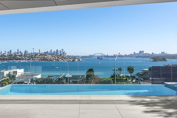 A three-level residence in Rose Bay has a $46 million price guide, according to local sources.
