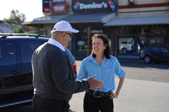 Celia Hammond hopes to retain the Liberal stronghold of Curtin.