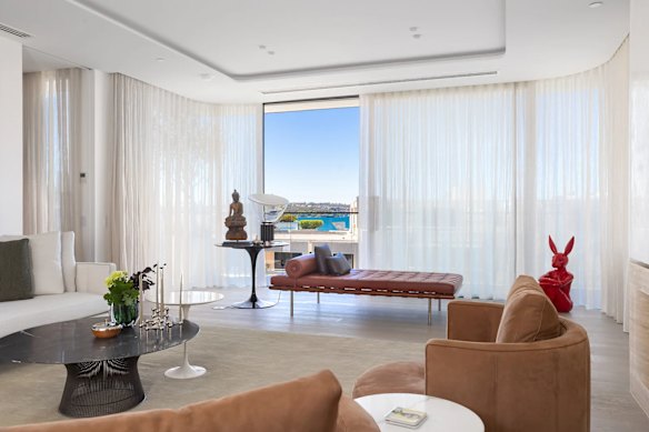 The new owners have paid $14.25 million for a unit in Double Bay.
