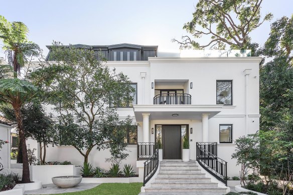 The Darling Point residence of   Peter Brooks is for sale with a $17 million guide.