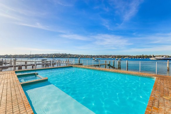 A Point Piper mansion with a harbourside pool has hit the market with a price guide of $50 million to $55 million.