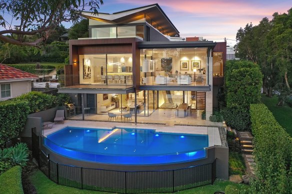 The Seaforth home sold by Dinah and Frerk-Malte Feller previously won the Master Builders Award for high-end construction.