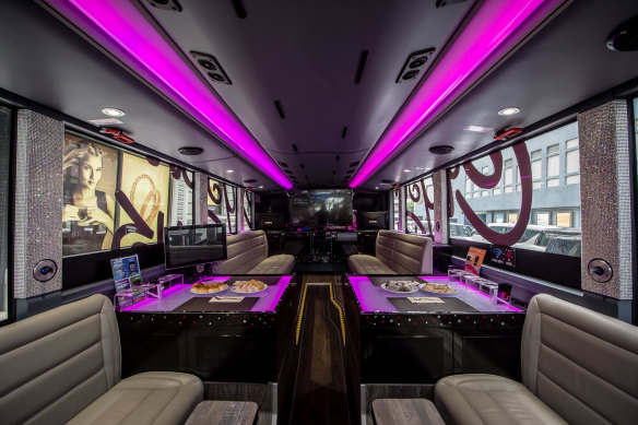 On board for a taste bud bonanza… Hong Kong’s dim sum bus.