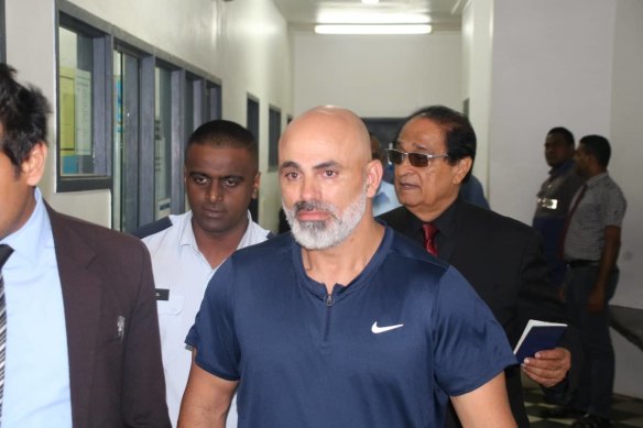 Fijian police allege that during a 2019 search of a unit belonging to Sam Amine, they found 451.6 grams of anabolic steroids hidden in the home’s meter box. Amine owns several gyms in the country. 