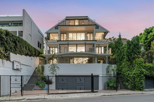 The Vaucluse residence bought by Andrew Hrsto is set two doors from James Packer’s former $70 million mansion La Mer.