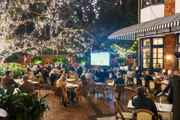 The Oaks is best known for its beer garden.