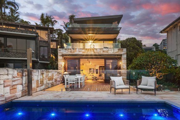 The Fairy Bower apartment of Tony Haggarty is one of three in the block.