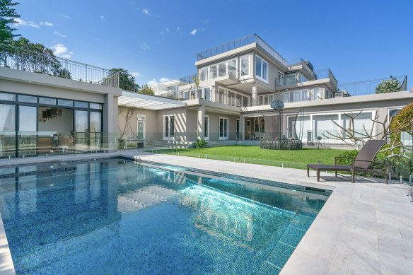 The Vaucluse mansion of Barry and Maria Sechos sold for a rumoured $29 million.