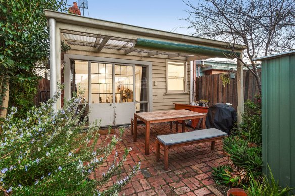 This two-bedroom home in Melbourne’s Northcote sold for $1 million. 