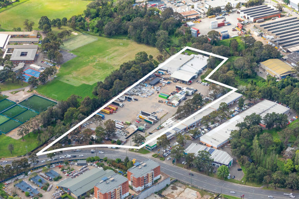 A 28,800 sq m site at 311 The Horsley Drive, Fairfield, Sydney has a price tag of around $30 million.