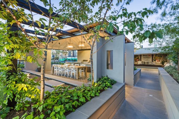 The ground-floor apartment, housed in an old soap factory, was the winning home on The Block in 2016.