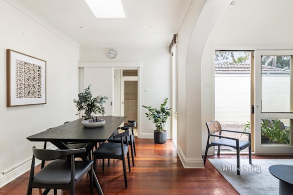 The house in Prahran sold to a family family looking forward to adopting. 
