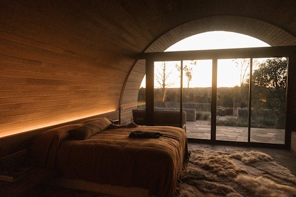 Byron Bay’s adults-only Temple Hangars.