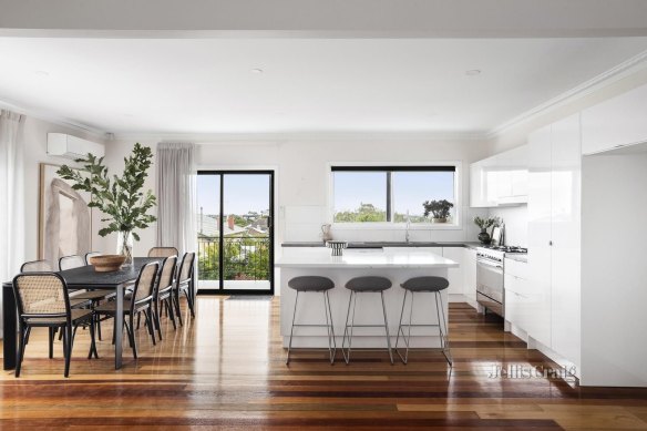 Inside 245 Tyler Street, Preston.